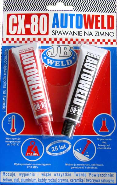 Test kleju spawanie na zimno